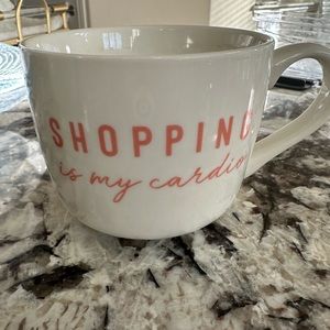 Shopping is my cardio mug